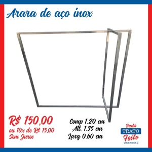 Arara Aço Inox