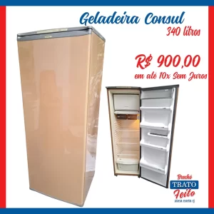 Geladeira Consul 340 litros