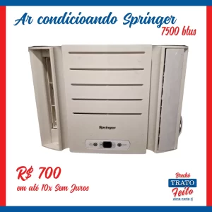Ar condicionado Springer 7500 btus