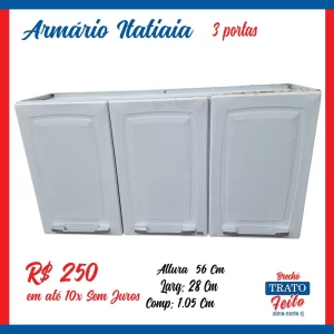 Armario  3 portas ITATIAIA