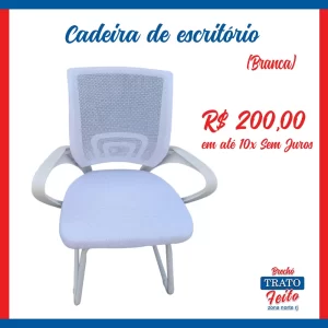 Cadeira Escritório Branca