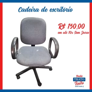 Cadeira de Escritório cinza