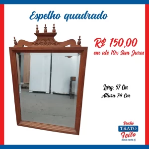 Espelho quadrado