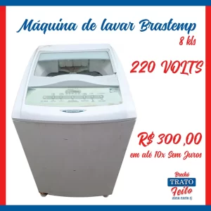 Maquina Brastemp 8 klis 220 volts