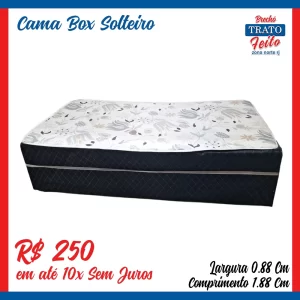 Cama Box solteiro