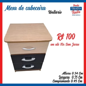 Mesa de cabeceira Mdf