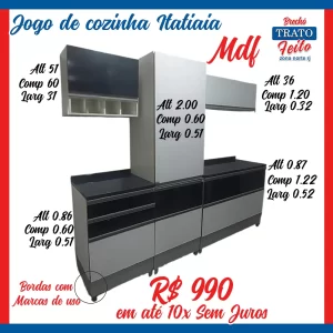 Armario de cozinha Itatiaia