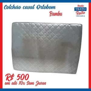 Colchão casal Bambu Ortobom