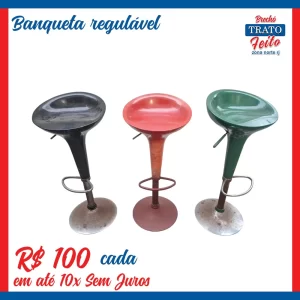 Banquetas reguláveis (cada)