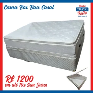 Cama Box BAÚ casal