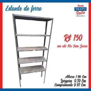 Estante de ferro