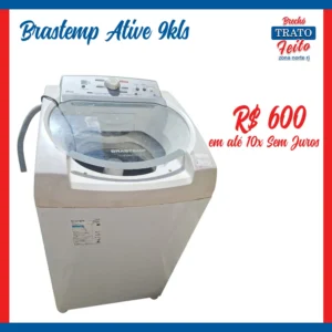 Maquina Brastemp 9 kls