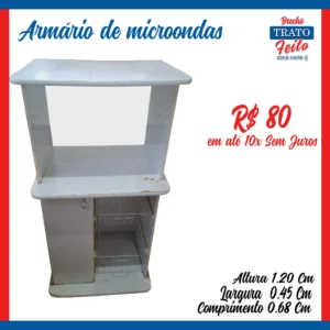 Armário microondas