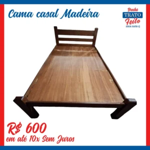 Cama casal Madeira