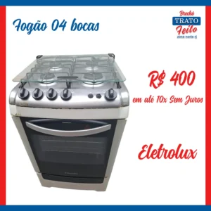 Fogão Eletrolux 04 bocas