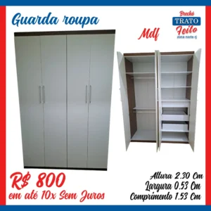 Guarda roupa Mdf