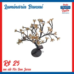 Bonsai Luminária