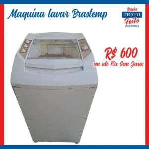 Maquina de lavar roupa Brastemp