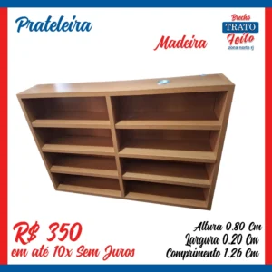 Prateleira suspensa