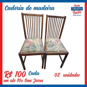 Cadeira de madeira