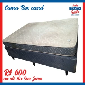 Cama Box casal