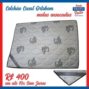 Colchão Ortobom Molas ensacadas