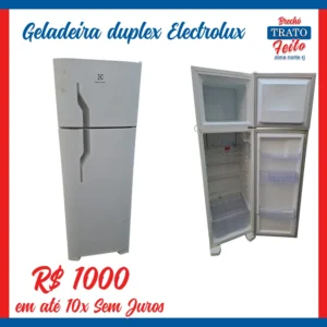 Geladeira dupelx electrolux
