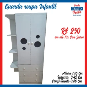 Guarda roupa Infantil