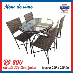 Mesa de vime