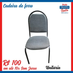 Cadeira de escritório de ferro