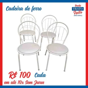 Cadeira de ferro (cada)
