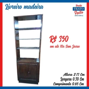 Livreiro madeira