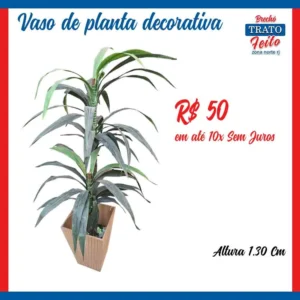 Vaso de planta decorativa