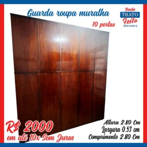 Guarda roupa muralha