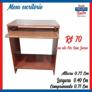Mesa de escritório de Mdf