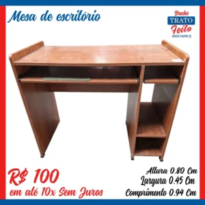 Mesa escritório Mdf