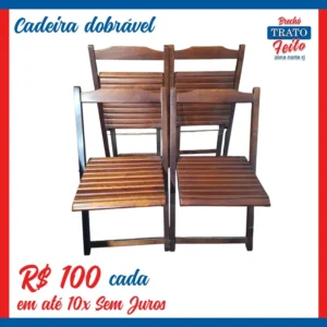 Cadeira dobrável