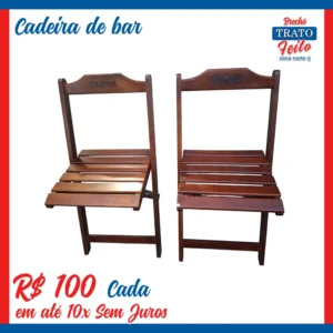 Caderias dobrável
