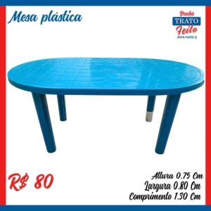 Mesa plástica