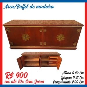 Arca de madeira