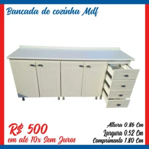 Bancadas de cozinha Mdf