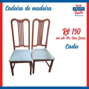 Cadeira de madeira