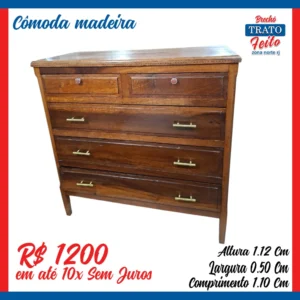 Cômoda madeira