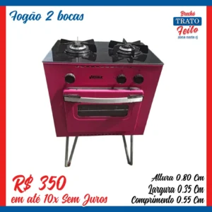 Fogão 2 bocas