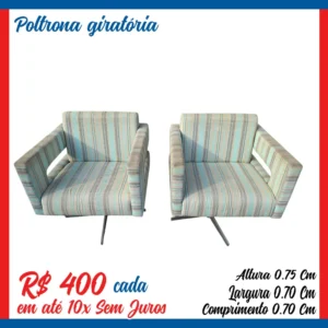 Poltrona giratória