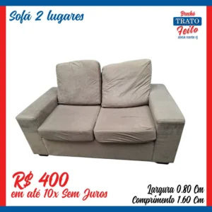 Sofá 2 lugares