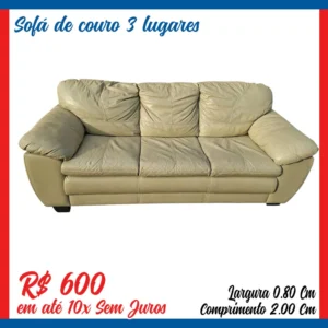 Sofá de 3 lugares