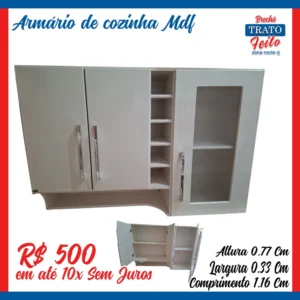 Armário de cozinha Mdf