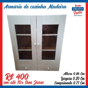 Armário de cozinha de Madeira