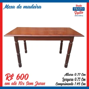 Mesa de madeira